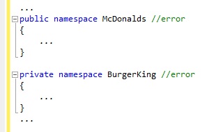 Namespaces Example 5
